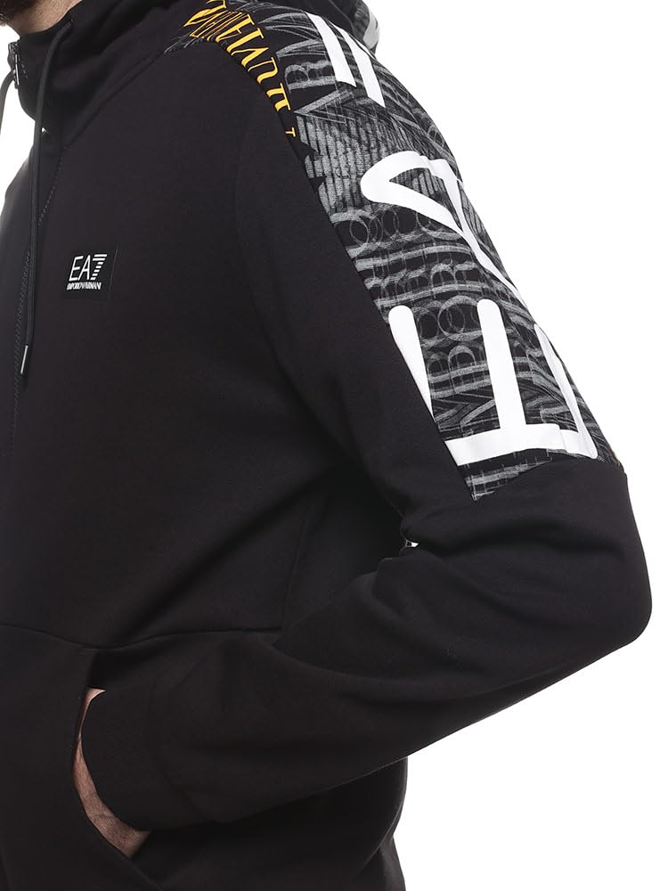 Amazon.co.jp: (Emporio Armani EA7 Logo Switching Full Zip